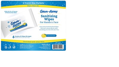 Germ-away (6 Travel Packs)